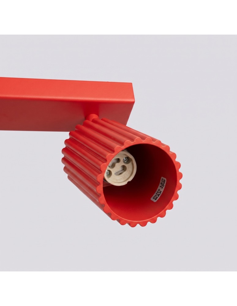 Sollux Plafon KARBON 4L czerwony SL.2368 Sollux Plafon KARBON 4L czerwony SL.2368