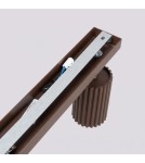 Sollux Plafon KARBON 4L brązowy SL.2375