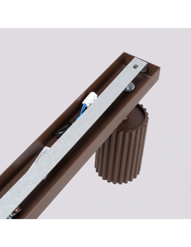 Sollux Plafon KARBON 4L brązowy SL.2375