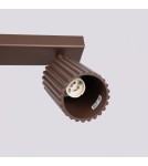 Sollux Plafon KARBON 4L brązowy SL.2375