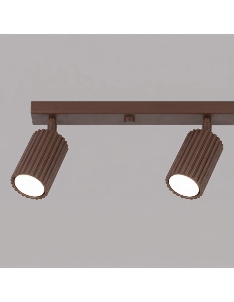 Sollux Plafon KARBON 4L brązowy SL.2375