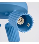 Sollux Plafon KARBON 3P błękitny SL.2381