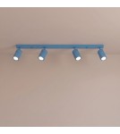 Sollux Plafon KARBON 4L błękitny SL.2382 Sollux Plafon KARBON 4L błękitny SL.2382