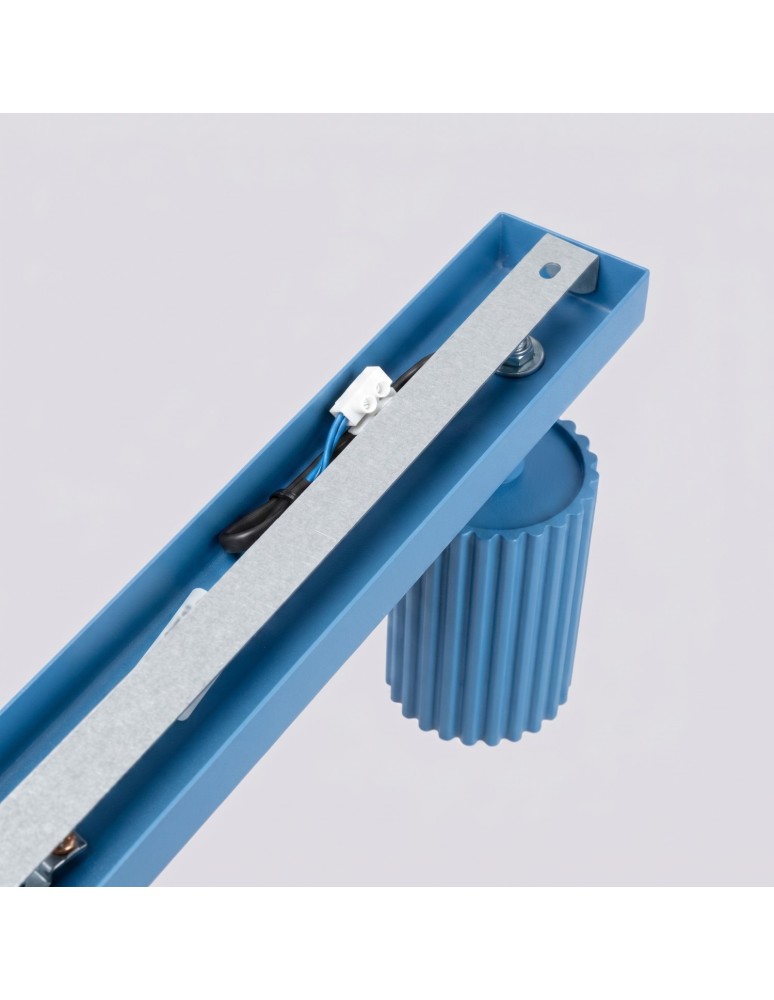 Sollux Plafon KARBON 4L błękitny SL.2382 Sollux Plafon KARBON 4L błękitny SL.2382