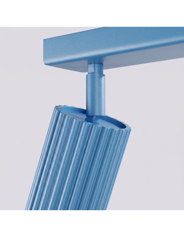 Sollux Plafon KARBON 4L błękitny SL.2382 Sollux Plafon KARBON 4L błękitny SL.2382