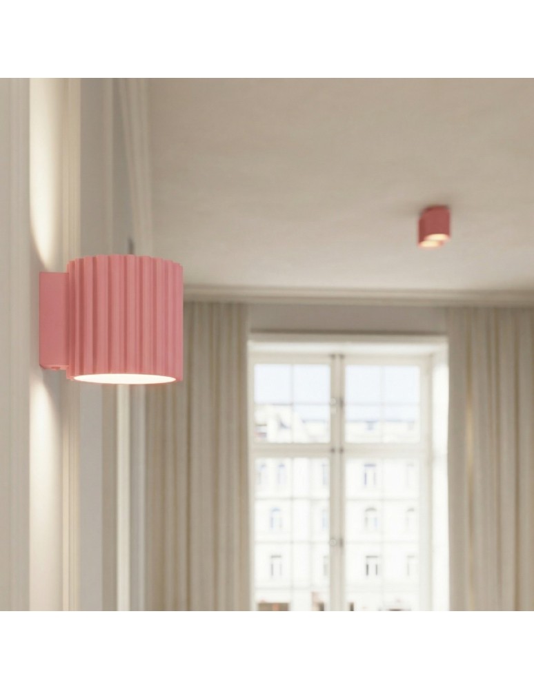 Sollux Plafon AURA 1 różowy GU10 SL.2403