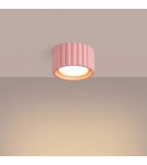Sollux Plafon AURA 1 różowy Gx53 SL.2406