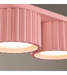 Sollux Plafon AURA 2 różowy Gx53 SL.2407