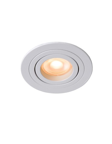 Lucide TUBE Spot Round D9cm GU10 Biały  22954/01/31 Wpust