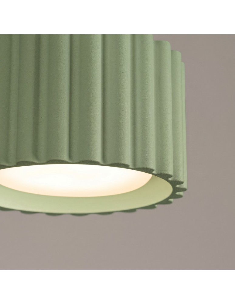 Sollux Plafon AURA 1 szałwiowy Gx53 SL.2411