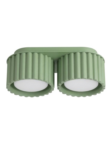 Sollux Plafon AURA 2 szałwiowy Gx53 SL.2412