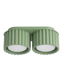 Sollux Plafon AURA 2 szałwiowy Gx53 SL.2412