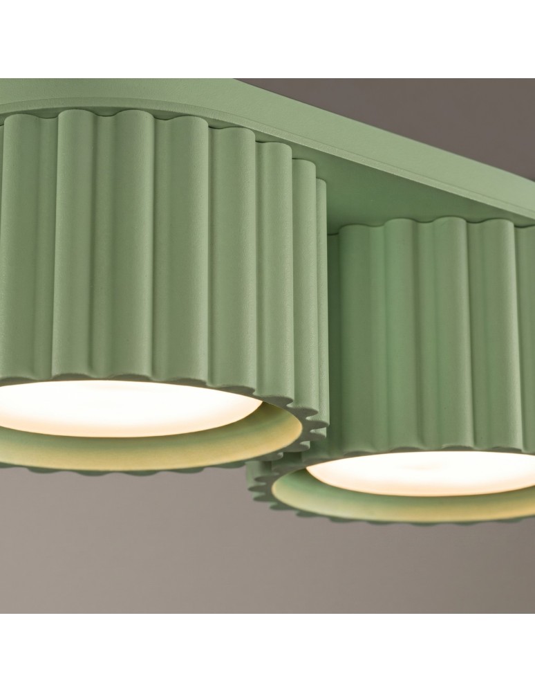 Sollux Plafon AURA 2 szałwiowy Gx53 SL.2412
