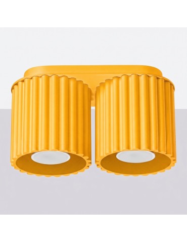 Sollux Plafon AURA 2 żółty GU10 SL.2414 - product 2