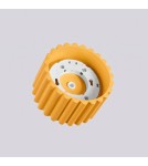 Sollux Plafon AURA 1 żółty Gx53 SL.2416