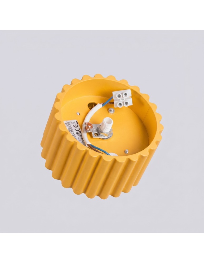 Sollux Plafon AURA 1 żółty Gx53 SL.2416