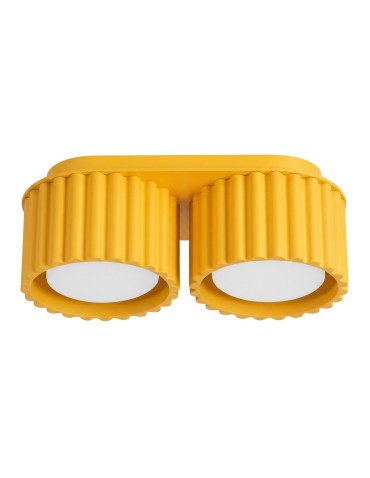 Sollux Plafon AURA 2 żółty Gx53 SL.2417