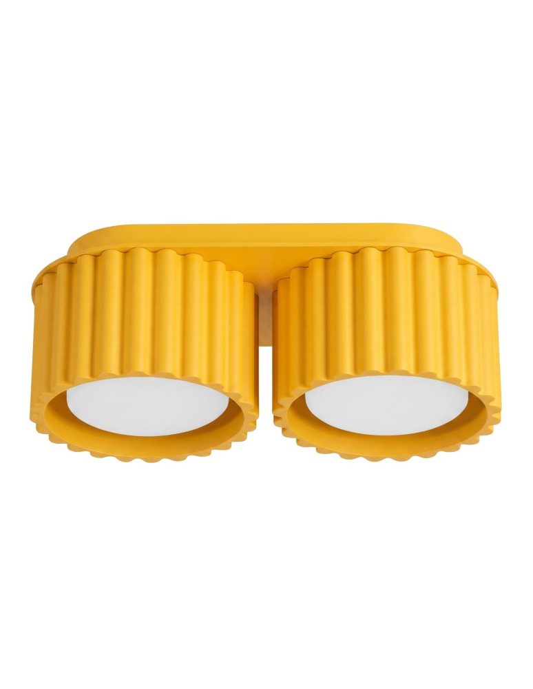 Sollux Plafon AURA 2 żółty Gx53 SL.2417