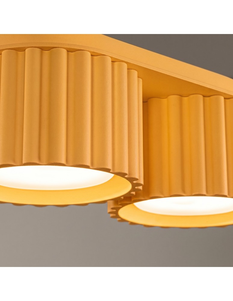 Sollux Plafon AURA 2 żółty Gx53 SL.2417