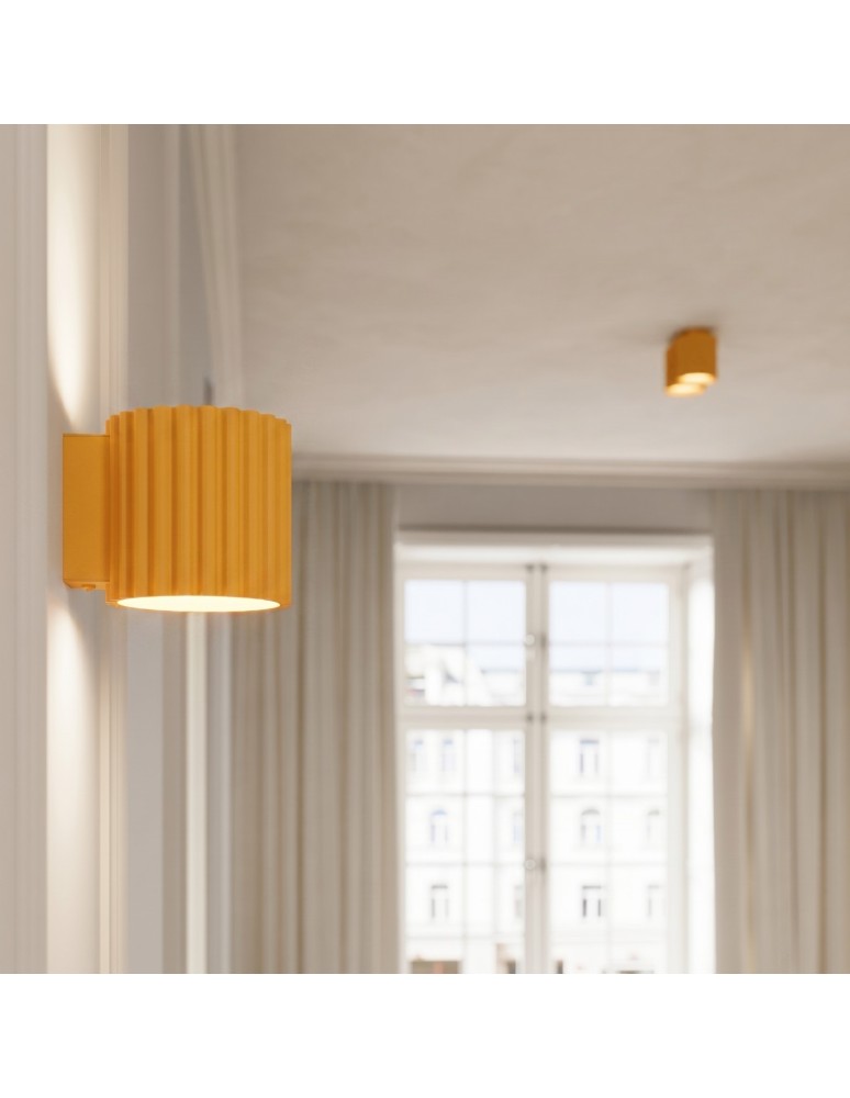 Sollux Plafon AURA 2 żółty Gx53 SL.2417