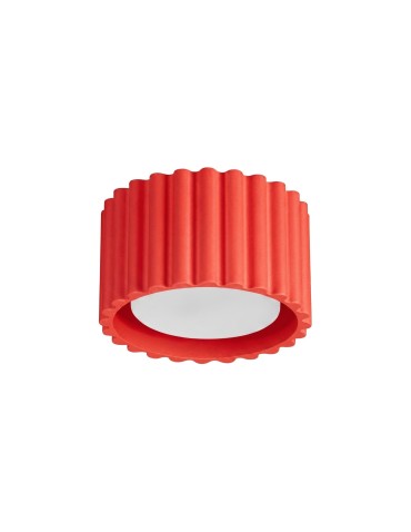 Sollux Plafon AURA 1 czerwony Gx53 SL.2421