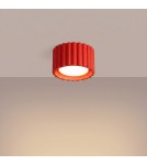 Sollux Plafon AURA 1 czerwony Gx53 SL.2421