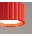 Sollux Plafon AURA 1 czerwony Gx53 SL.2421