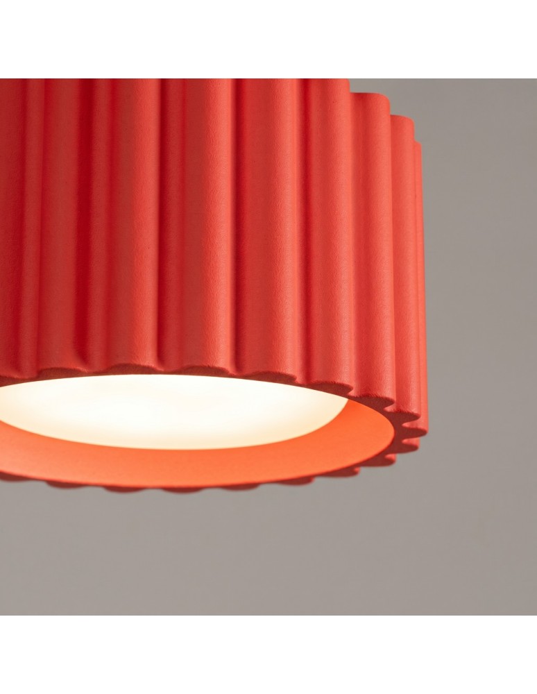Sollux Plafon AURA 1 czerwony Gx53 SL.2421