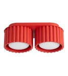 Sollux Plafon AURA 2 czerwony Gx53 SL.2422 Sollux Plafon AURA 2 czerwony Gx53 SL.2422