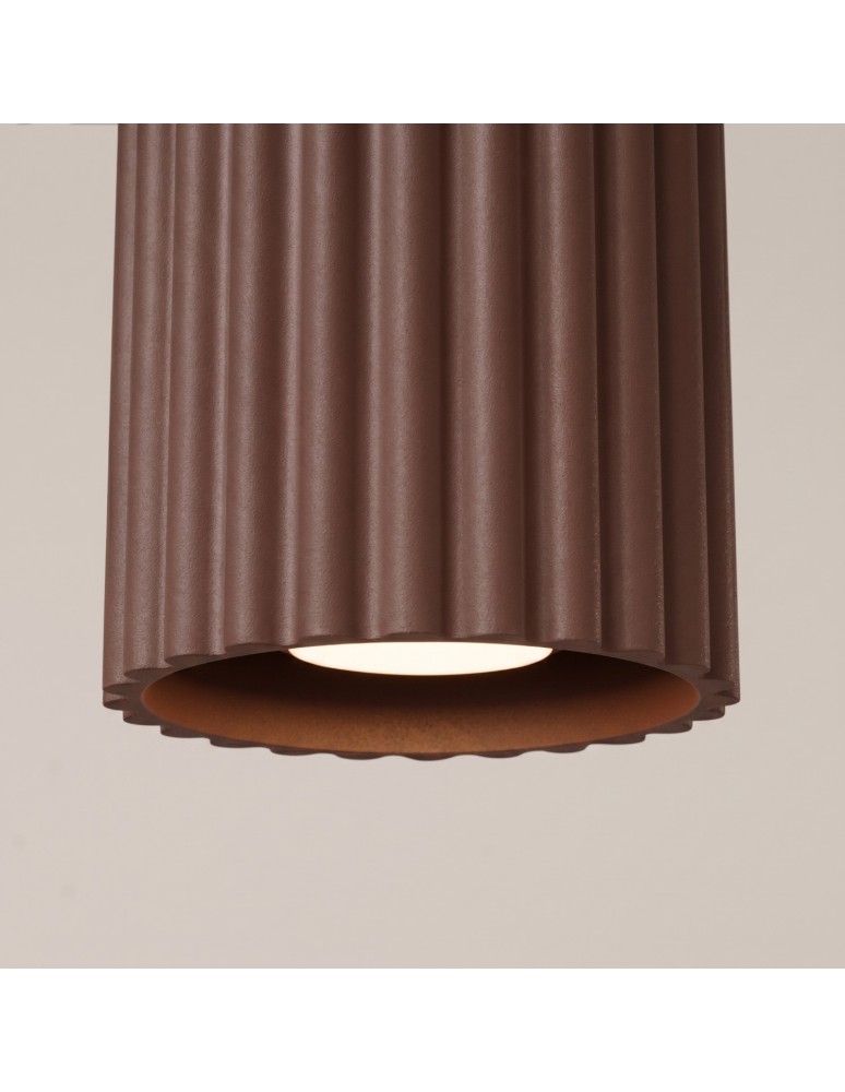 Sollux Plafon AURA 1 brązowy GU10 SL.2423