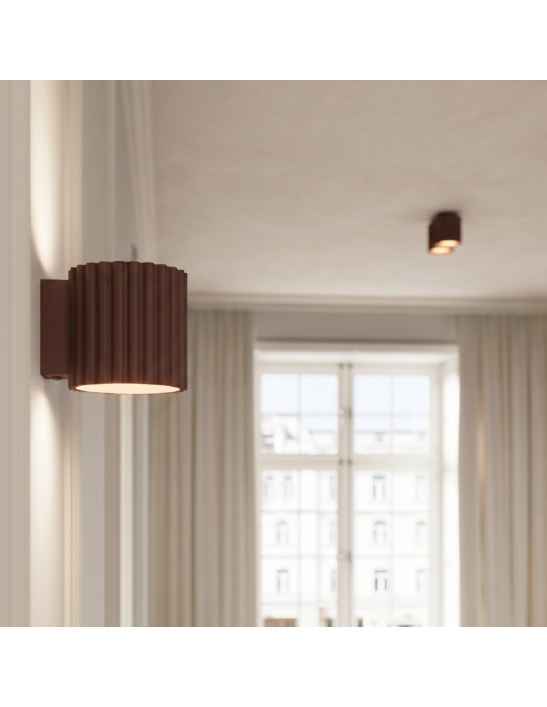 Sollux Plafon AURA 1 brązowy GU10 SL.2423