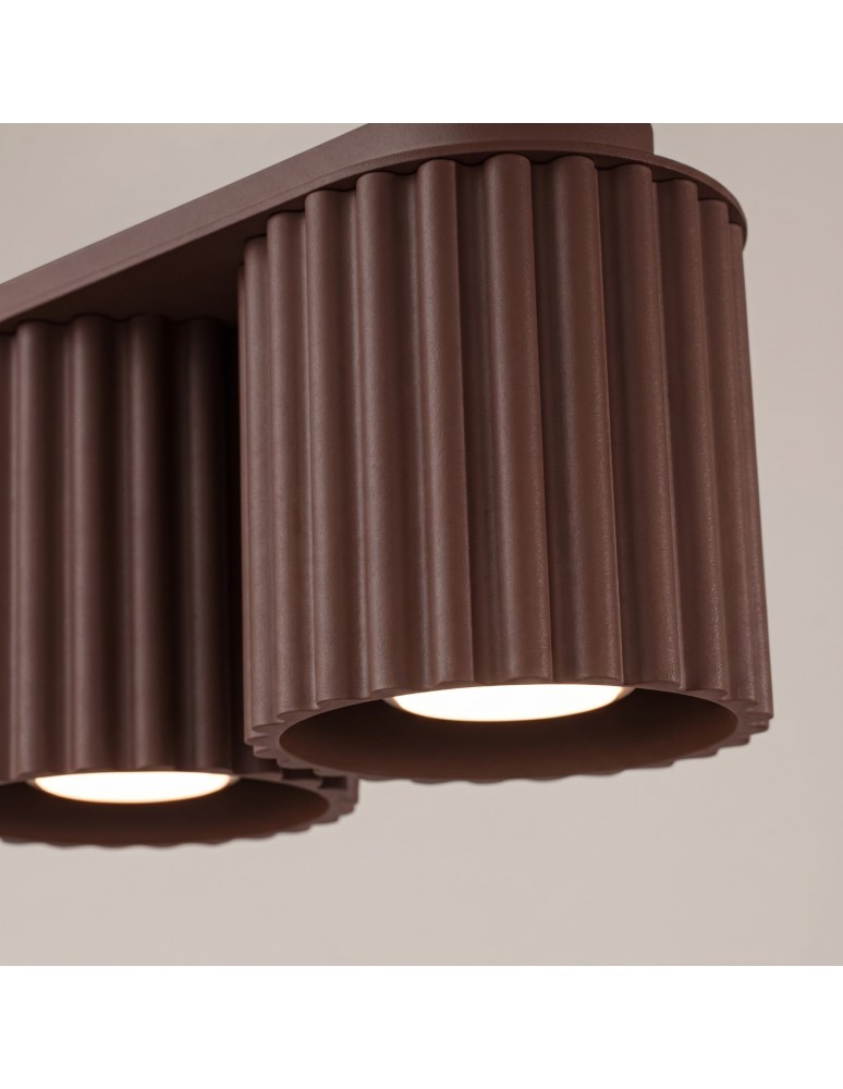 Sollux Plafon AURA 2 brązowy GU10 SL.2424