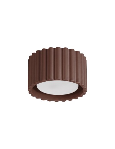 Sollux Plafon AURA 1 brązowy Gx53 SL.2426
