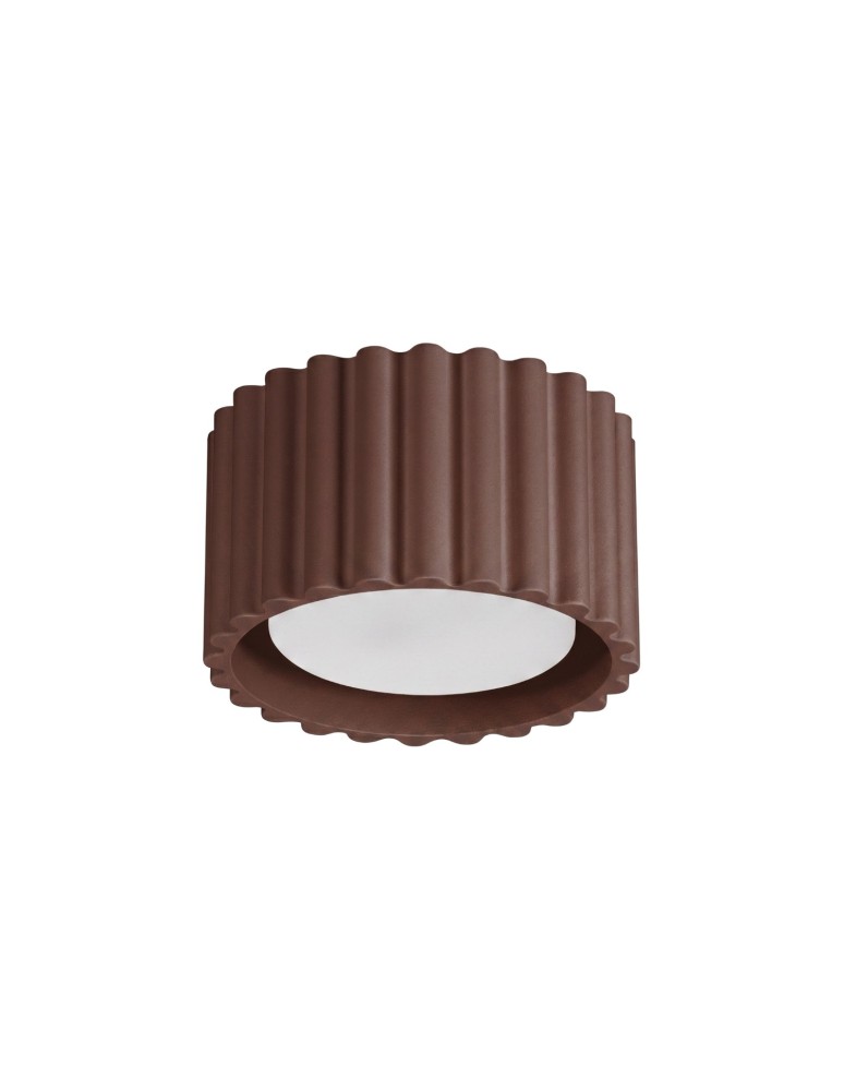 Sollux Plafon AURA 1 brązowy Gx53 SL.2426