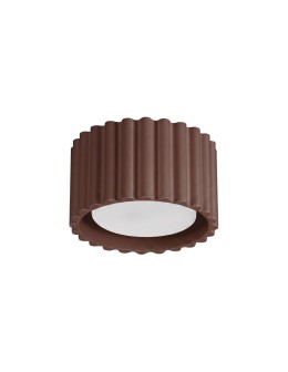 Sollux Plafon AURA 1 brązowy Gx53 SL.2426