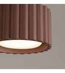 Sollux Plafon AURA 1 brązowy Gx53 SL.2426