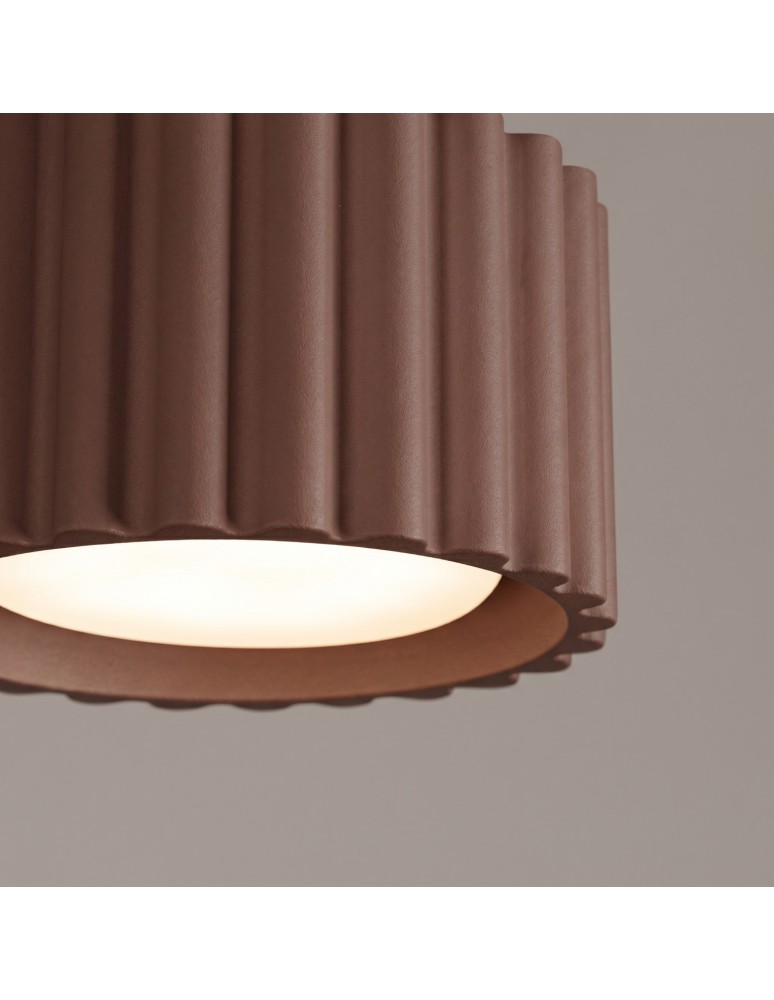 Sollux Plafon AURA 1 brązowy Gx53 SL.2426
