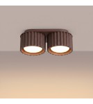 Sollux Plafon AURA 2 brązowy Gx53 SL.2427 Sollux Plafon AURA 2 brązowy Gx53 SL.2427