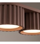 Sollux Plafon AURA 2 brązowy Gx53 SL.2427 Sollux Plafon AURA 2 brązowy Gx53 SL.2427
