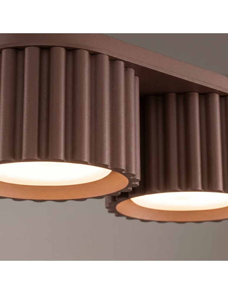 Sollux Plafon AURA 2 brązowy Gx53 SL.2427 Sollux Plafon AURA 2 brązowy Gx53 SL.2427