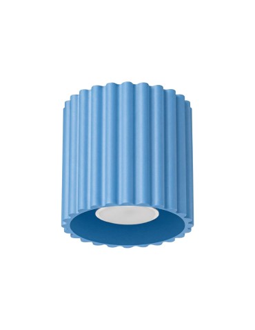 Sollux Plafon AURA 1 błękitny GU10 SL.2428