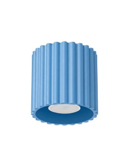 Sollux Plafon AURA 1 błękitny GU10 SL.2428