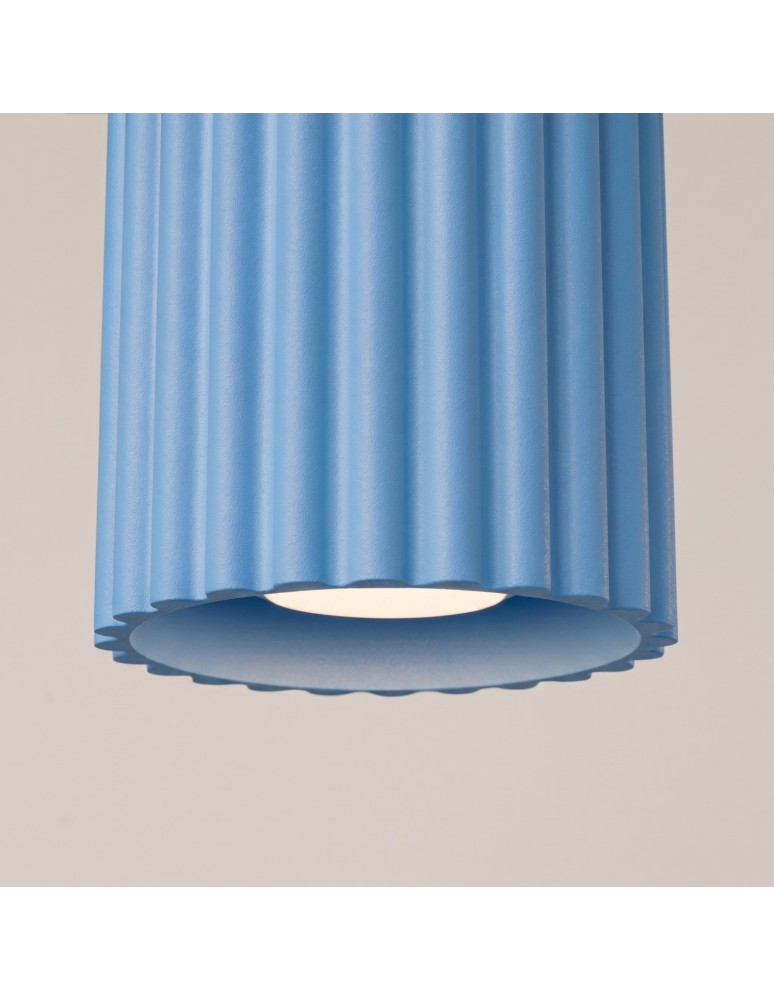 Sollux Plafon AURA 1 błękitny GU10 SL.2428 Sollux Plafon AURA 1 błękitny GU10 SL.2428