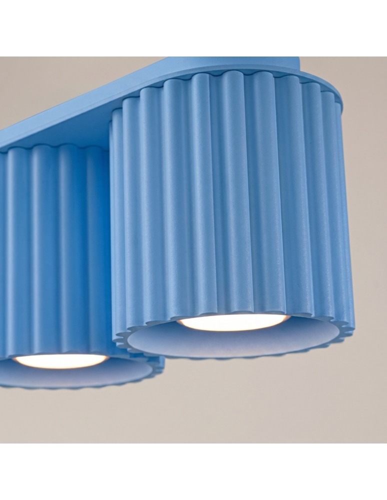 Sollux Plafon AURA 2 błękitny GU10 SL.2429 Sollux Plafon AURA 2 błękitny GU10 SL.2429