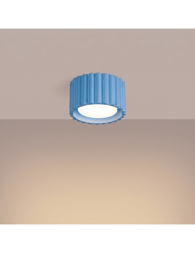 Sollux Plafon AURA 1 błękitny Gx53 SL.2431