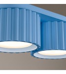 Sollux Plafon AURA 2 błękitny Gx53 SL.2432