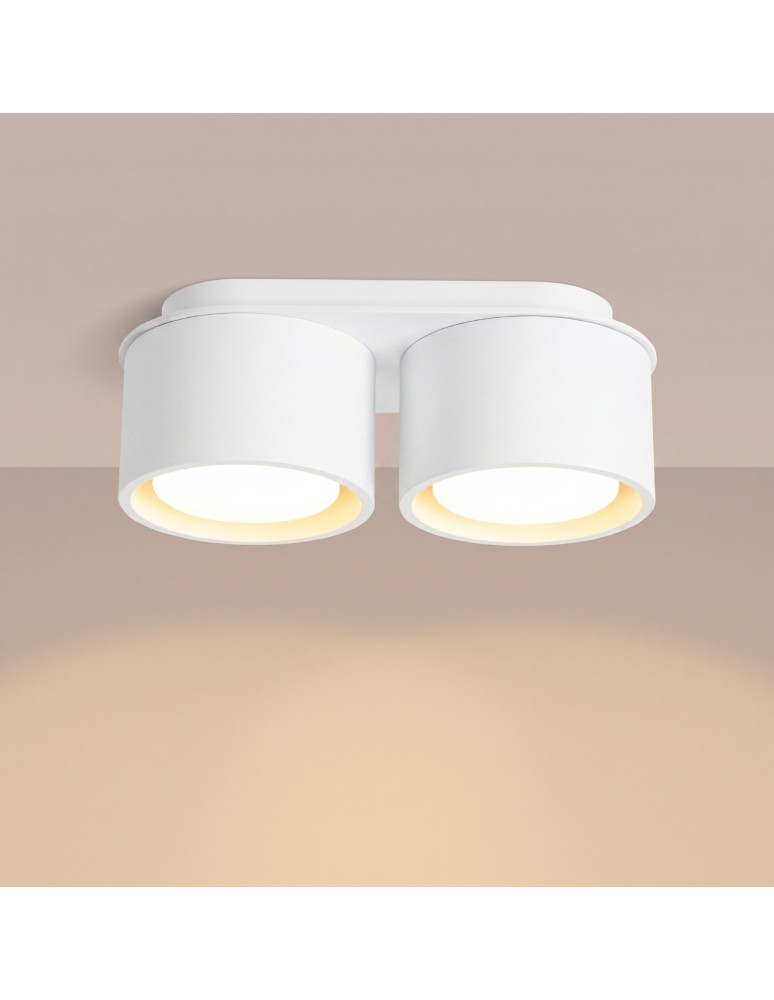 Sollux Plafon MODO 2 biały Gx53 SL.2435