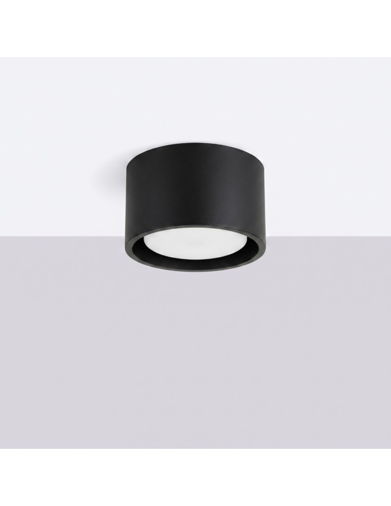 Sollux Plafon MODO 1 czarny Gx53 SL.2438
