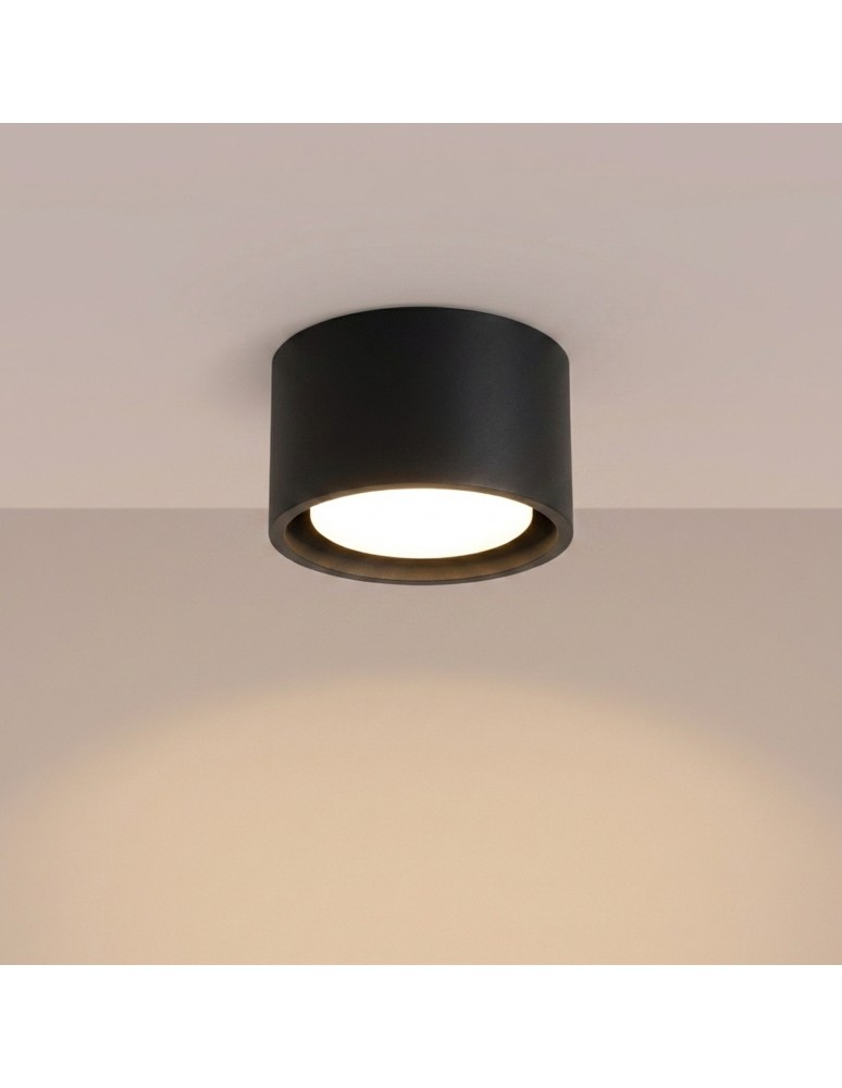 Sollux Plafon MODO 1 czarny Gx53 SL.2438