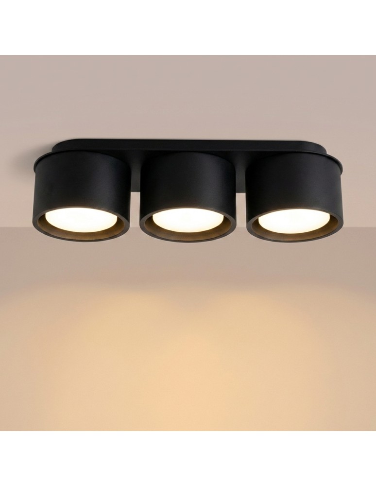 Sollux Plafon MODO 3 czarny Gx53 SL.2440 Sollux Plafon MODO 3 czarny Gx53 SL.2440